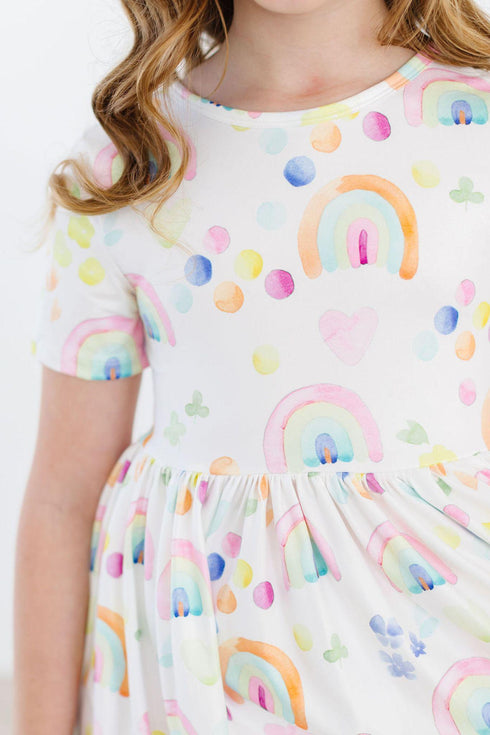 watercolor-rainbows-s-s-pocket-twirl-dress Mila &  Rose - Sophia's Style--3T--4